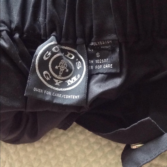 Gold's Gym workout pants \ shorts Sz S - Picture 6 of 6